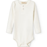 Body LS, Bodystocking - Gentle White