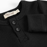 Body LS, Bodystocking - Black