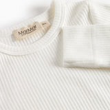 Plain Body LS, Bodystocking - Gentle White