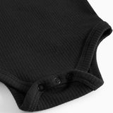 Plain Body LS, Bodystocking - Black