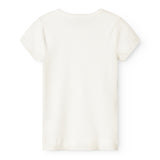 Tee SS, T-shirt - Gentle White