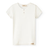 Tee SS, T-shirt - Gentle White