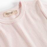 Plain Tee LS, T-shirt - Rosa