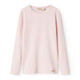 Plain Tee LS, T-shirt - Rosa