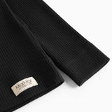 Plain Tee LS, T-shirt - Black