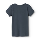 Plain Tee SS, T-shirt - Blue