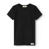 Plain Tee SS, T-shirt - Black