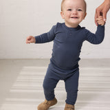 Leg, Leggings - Blue