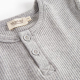 Tee SS, T-shirt - Light Grey Melange