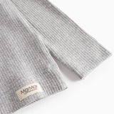 Plain Tee LS, T-shirt - Light Geay Melange