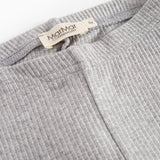 Leg Leggings - Light Grey Melange