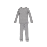 Sleepwear (set tee+leg), Nightwear - Grey Melange