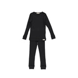 Sleepwear (set tee+leg), Nightwear - Black