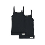 Strap Vest 2-pack, Underwear - Black