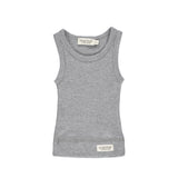 Baby Sleeveless 2-pack, Underwear - Grey Melange