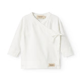 Tut Wrap LS, Blouse - Gentle White