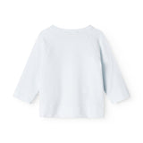 Tut Wrap LS, Blouse - Light Blue