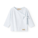 Tut Wrap LS, Blouse - Light Blue