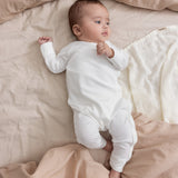 Rula, Romper - Gentle White