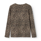 Leo Tee, T-shirt - Brown Leo