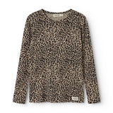 Leo Tee, T-shirt - Brown Leo