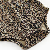Bodystocking til baby i leopardprint