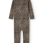 Heldragt til baby i leopardprint