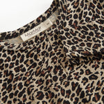 Heldragt til baby i leopardprint