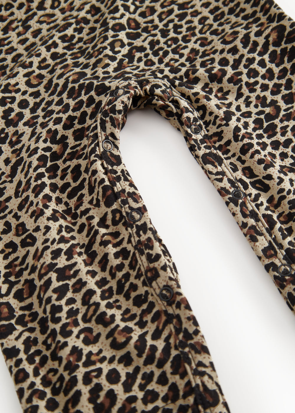Heldragt til baby i leopardprint