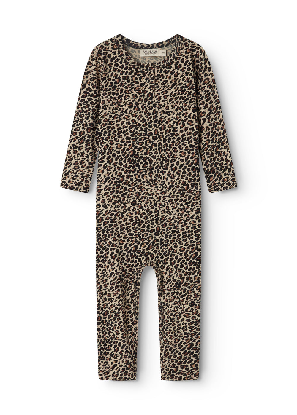 Heldragt til baby i leopardprint