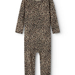 Heldragt til baby i leopardprint