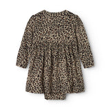 Body kjole i leopardprint