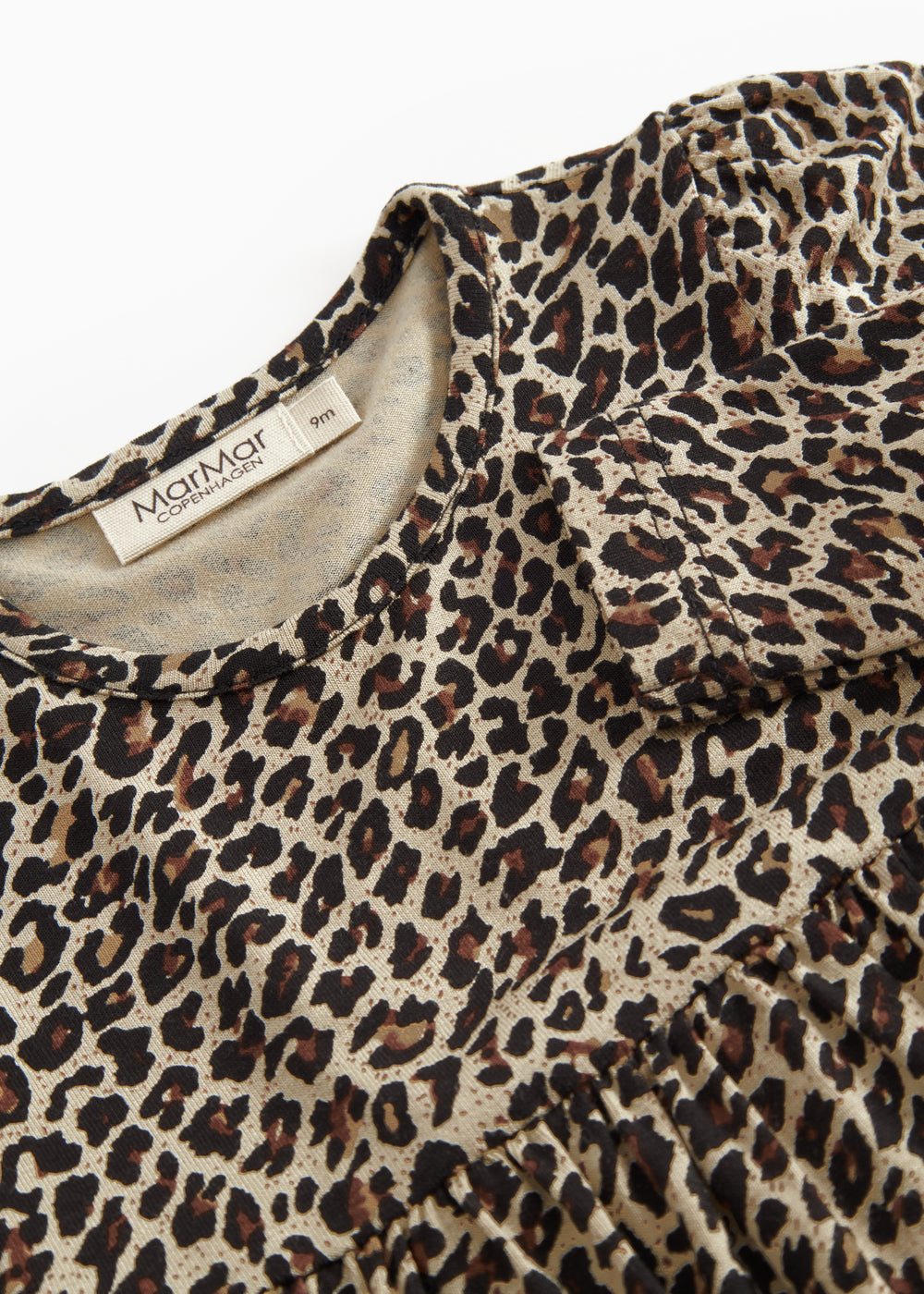 Body kjole i leopardprint