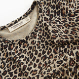 Body kjole i leopardprint