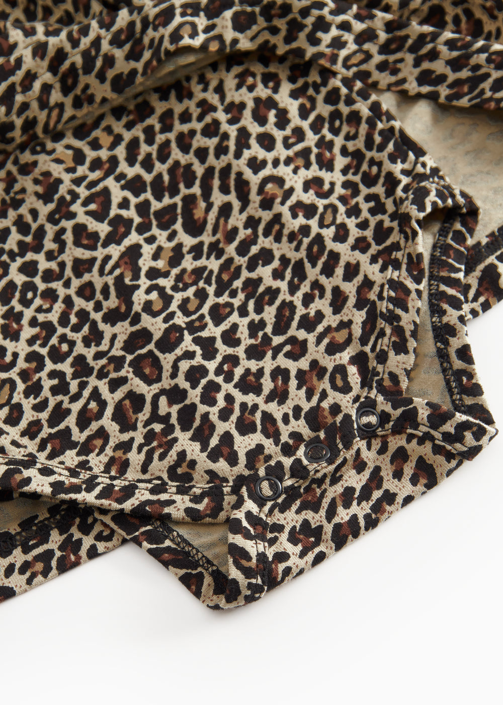 Body kjole i leopardprint