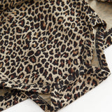 Body kjole i leopardprint