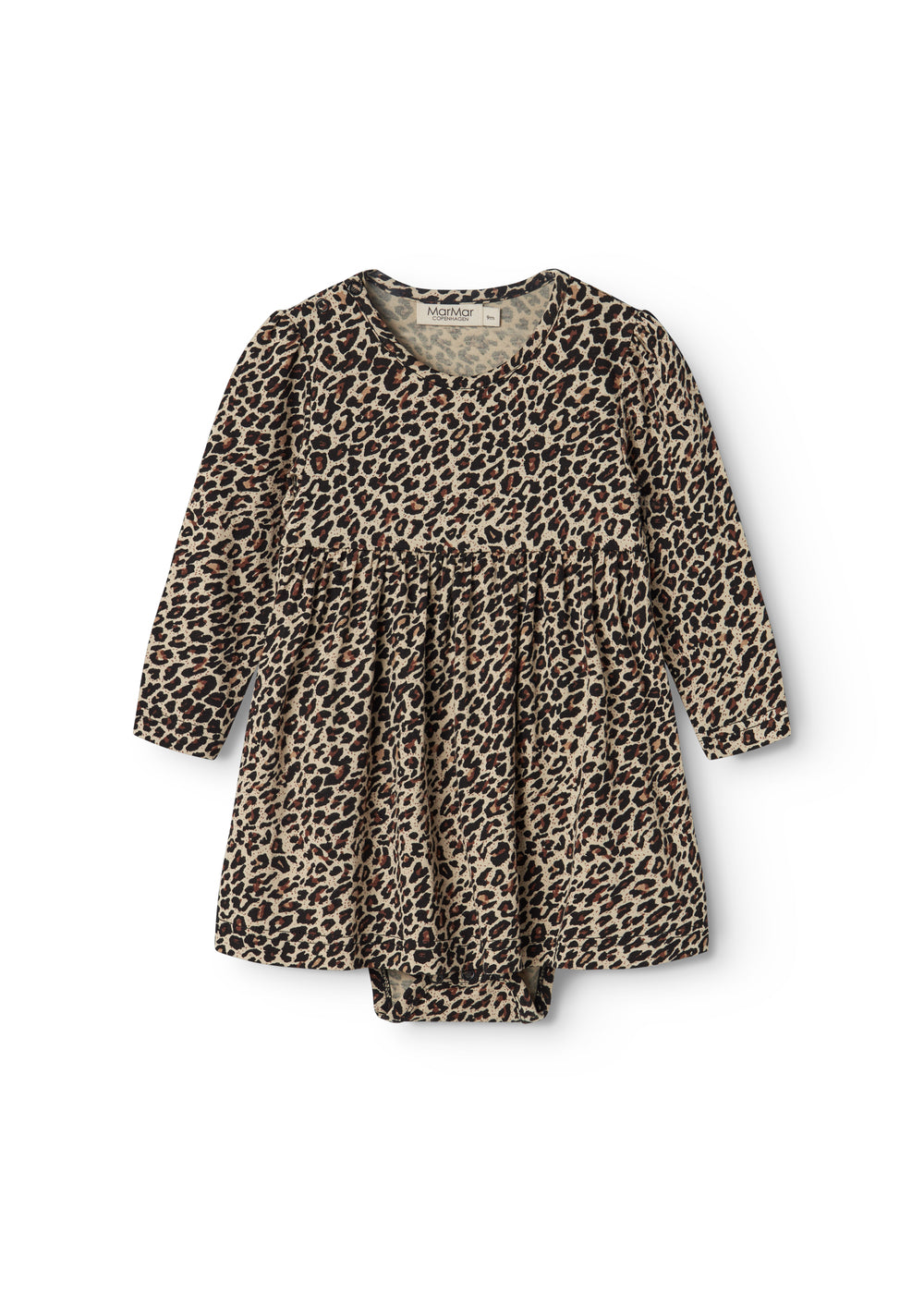Body kjole i leopardprint