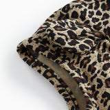Elefanthue med ører i leopardprint