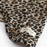 Elefanthue med ører i leopardprint