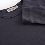 Base Tee LS, Long Sleeve T-Shirt - Darkest Blue