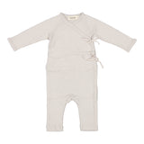 Turtleneck, Wool Rib Jumpsuit - Pepple