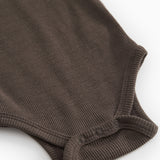 Bini, Wool Rib Bodystocking - Terre