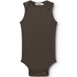 Bini, Wool Rib Bodystocking - Terre