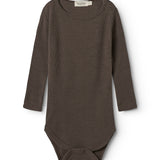 Bense, Wool Rib Bodystocking - Terre
