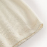Tavi, Wool Ribbed Undershirt - Natural