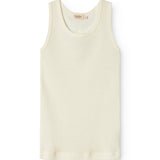 Tavi, Wool Ribbed Undershirt - Natural