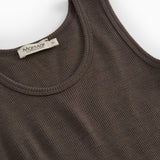 Tavi, Wool Ribbed Undershirt - Terre