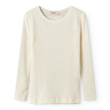 Tamra, Wool Rib Blouse - Natural