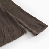 Tamra, Wool Rib Blouse - Terre