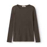 Tamra, Wool Rib Blouse - Terre